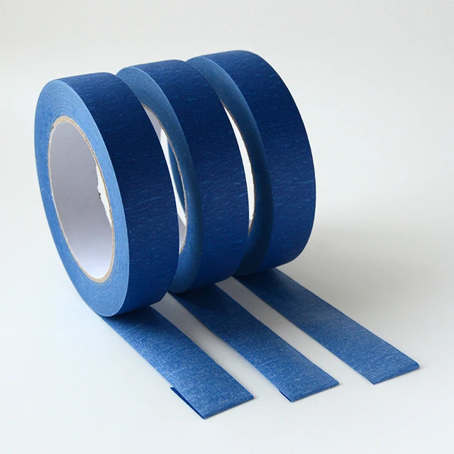 europe market outdoor blue uv painter masking tape 1" x60