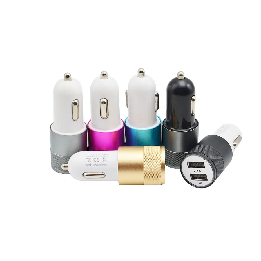 Promotional Wireless 5V 3.1A Charger Mobile Dual USB Car Charger for iPhone 6 | for Samsung Portable 12v Car Battery Charger