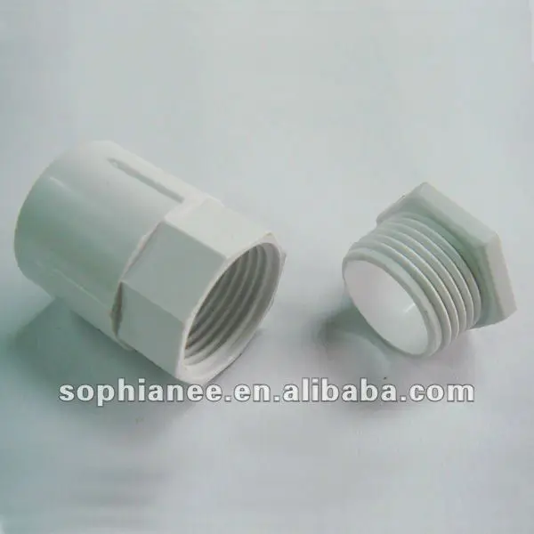 20mm Pvc Locknut Buy Male Bush,Pvc Conduit Bushing,Plastic Bushing Product on