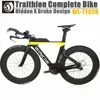 AERO design Customized Paint time trial carbon bike frame & triathlon bike WL-TT028 TT frame kit chinese bike factory