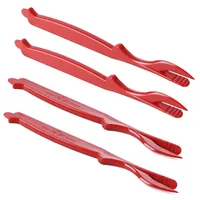 

TLSF-05 Red Lobster Sheller knife Seafood Crackers Picks Tools Set for Lobster