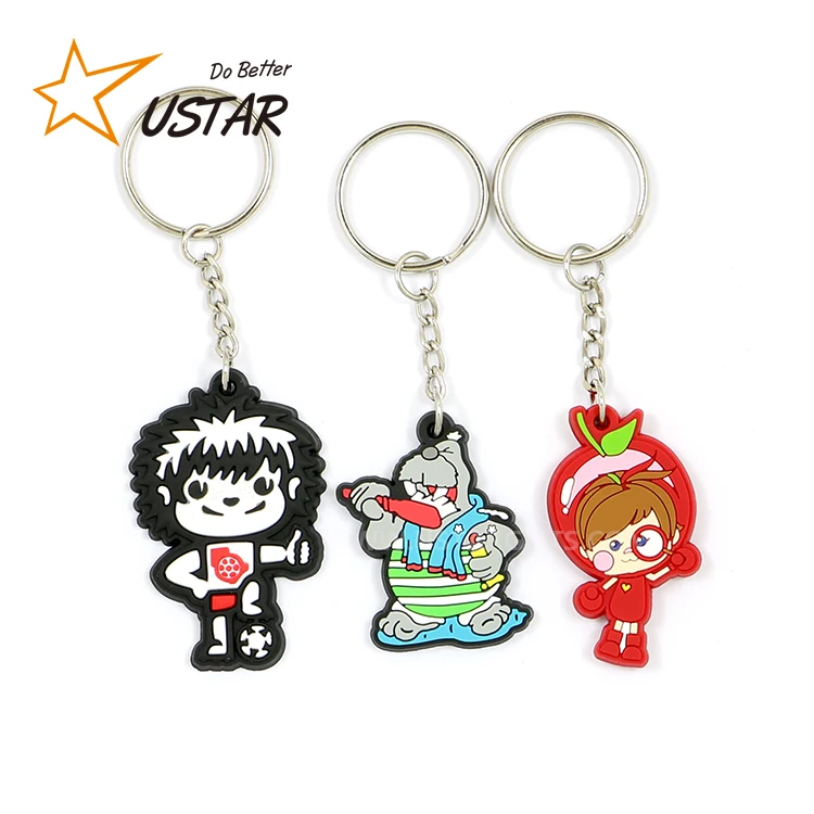 custom soft keychains