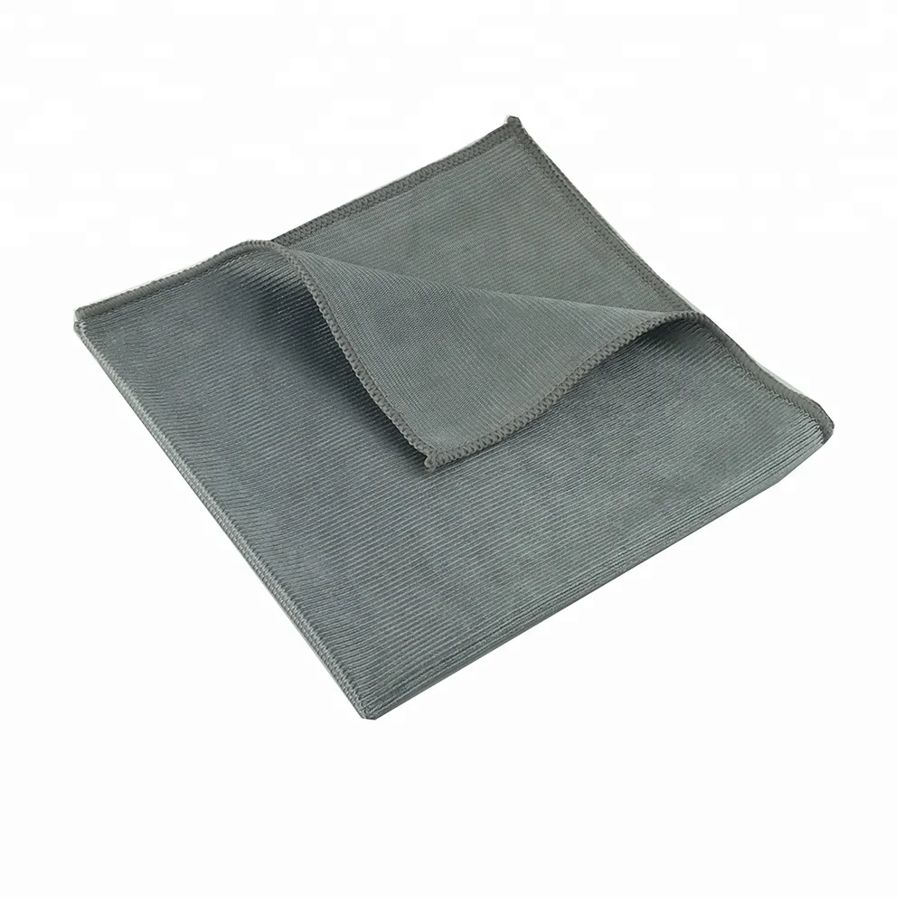 

Environment friendly Microfiber shiny glass cleaning cloth lint free for glass bottle mirrors windows, Red,yellow, green. blue