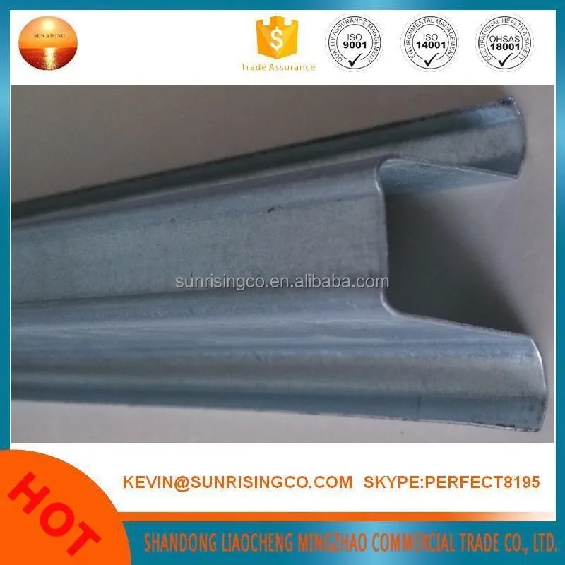 
hot dipped galvanized steel channel profile 