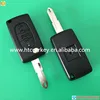 Hot sale for Citroen 3 Button Flip Key Shell With Boot Button 206 Blade Without Battery