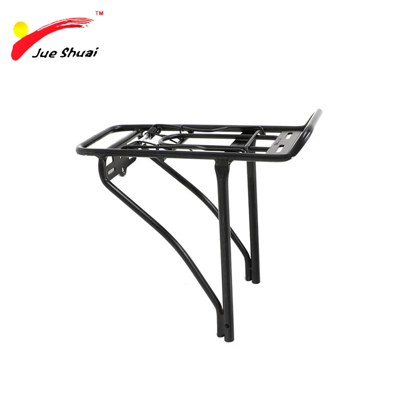 

Aluminum Alloy Bike Racks Bicycle Luggage Carrier Rear Seat Hanger MTB Mountain Road Bike Cycling Components Accessories, Black