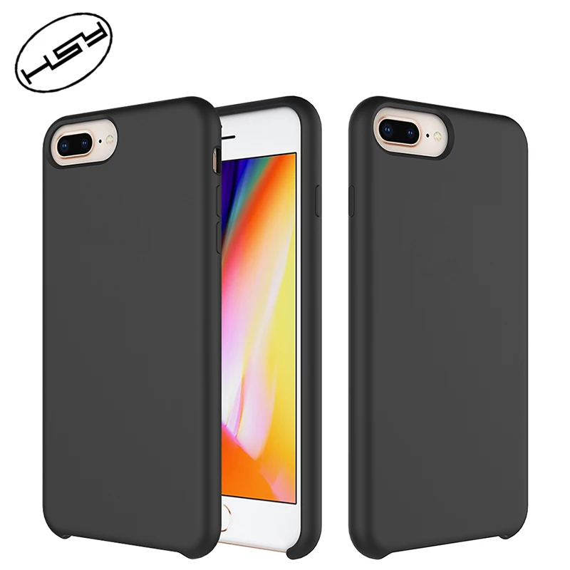 

Luxury Liquid Silicone Case for iPhone 7 /8 Liquid Silicone Rubber TPU Case for iPhone 7 /8 cell phone case, 10 colors