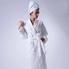 Summer Lightweight Long White Cotton Women Wholesale Hotel Bathrobe Waffle Spa Robes