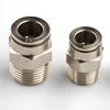 XHnotion 12mm OD 16 Bar Pressure And 100 Degree Temperature Pneumatic Brass Push In Tube Fittings