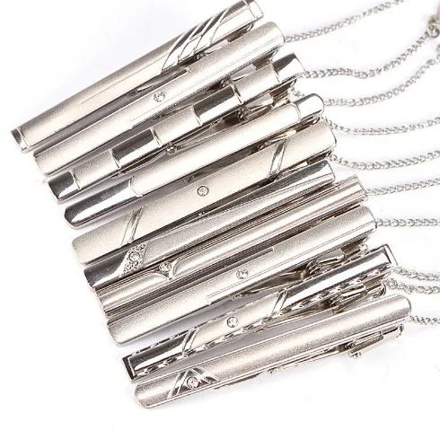 

New Simple Metal Tie Clip For Men Wedding Necktie Tie Wholesale, Silver