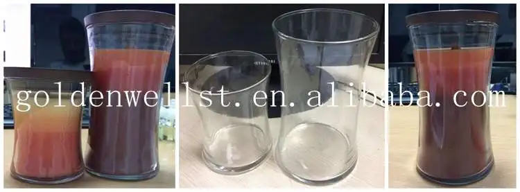 Wooden Wick Soy Candle, Natural Scented Crackling Soy Candle, Premium Wood Lid