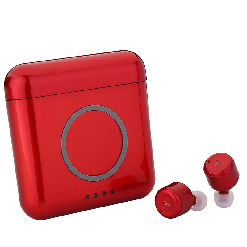 

X4T Touch Control Earphones Wireless Blue tooth 4.2 Stereo earbuds with charege 5200mAh power bank