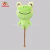 Cute plush stuffed vallentine's day frog animal toy plush massage hammer