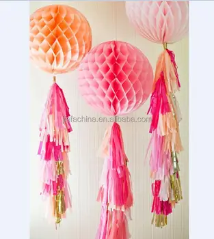 tissue paper garland wholesale