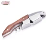 Amazon Best Quality Natural Rosewood All in One Waiters Corkscrew, Wine Bottle Opener with Built in Foil Cutter