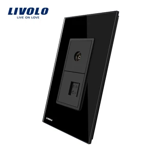 Modern Satellite TV Telephone Wall Socket