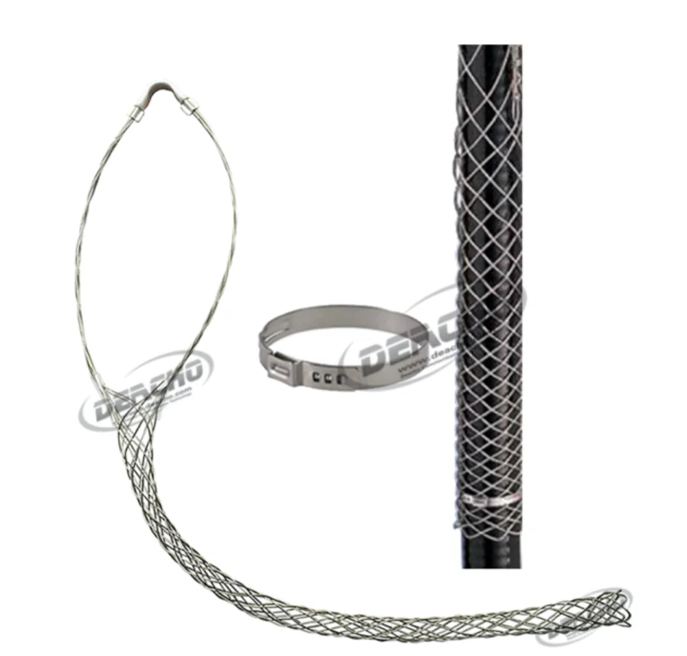 Prelaced Hoisting Grip For 1/4" 3/8" 1/2" 7/8" Etc Coax Feeder Cable