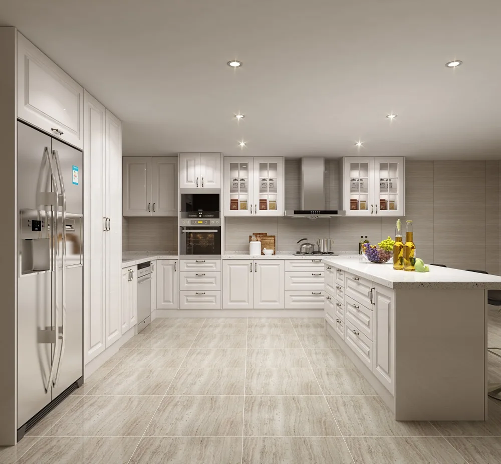 
China Factory Customized Modern Design Kitchen Island Base Cabinets 