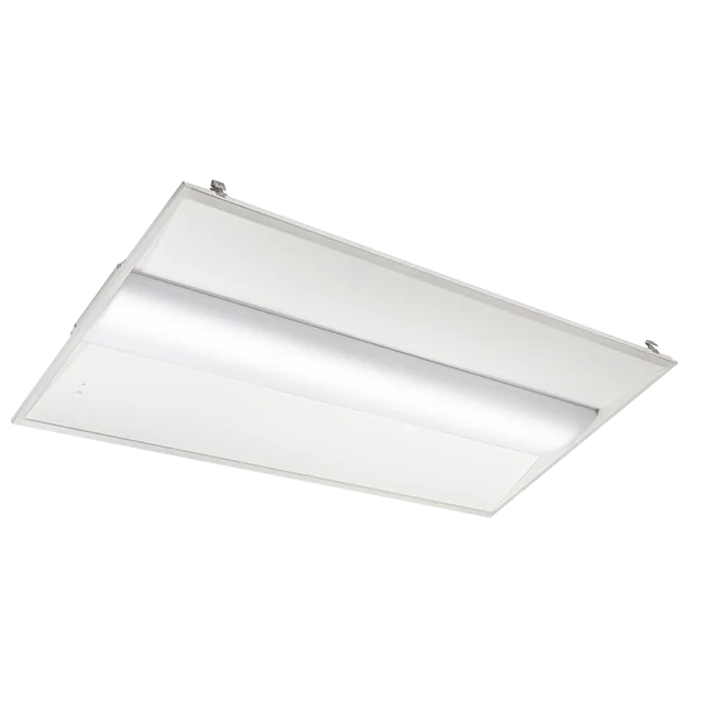 

USA free shipping 2 by 4 FT LED volumetric troffer panel light center basket 120-277v