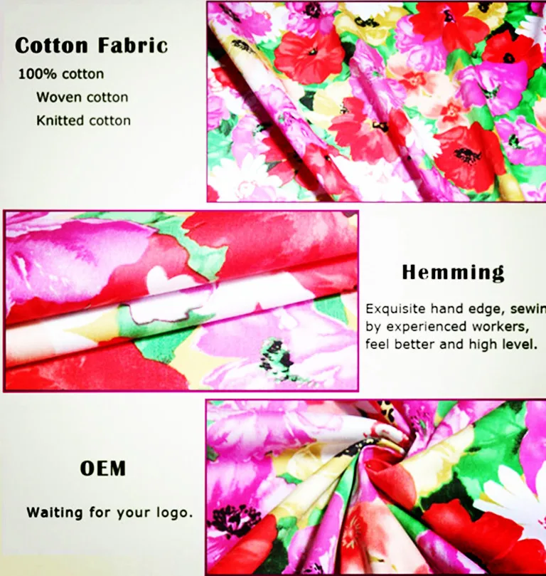 100 Egyptian Cotton Printed Stain Fabric For Making Bed Sheet Buy