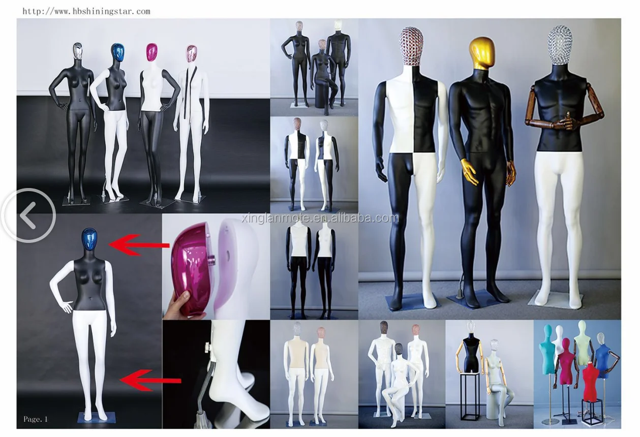 Big Butt And Hip Chrome Gold/silver Mannequin Female Buy Big Bust