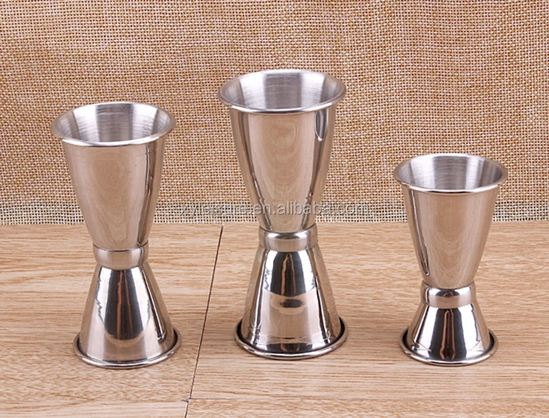 25ml 35ml 45ml Wine Jigger Double Cocktail Measuring Jiggers Stainless