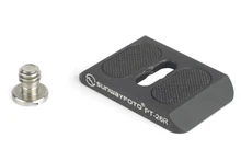 Free shipping SUNWAYFOTO Universal plate PT-26R for camera body Really Right Stuff, Benro compatible