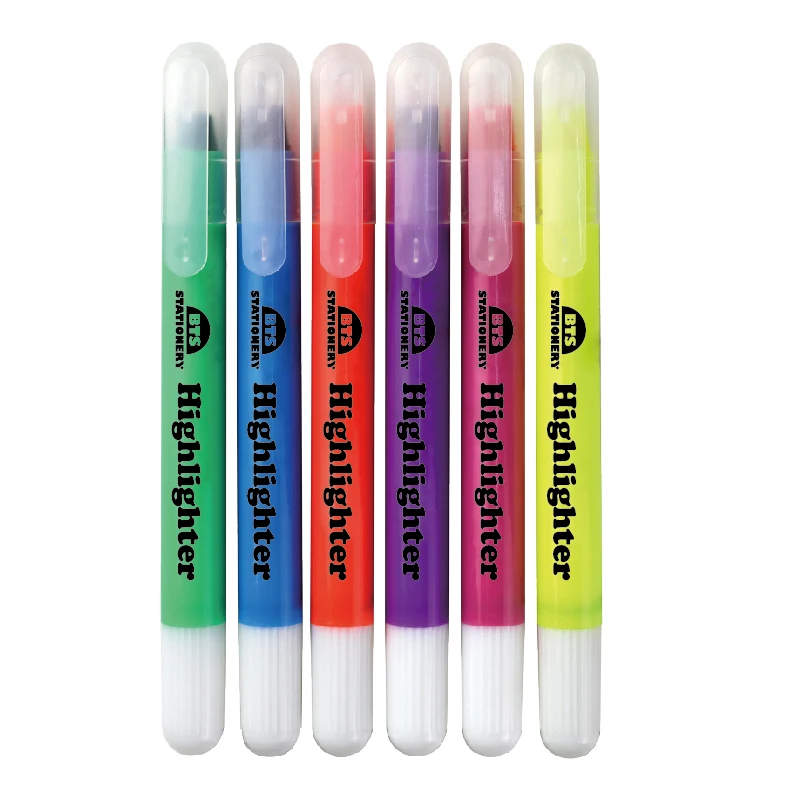 Cmb Bible Safe Gel Highlighters 6 Bright Neon Highlight Colors Buy