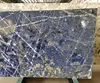 Polished river veins blue jeans cloisonne enamel marble slab