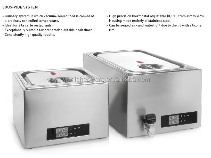Big Capacity Commercial Sous Vide Machine Industrial Slow Cooker For