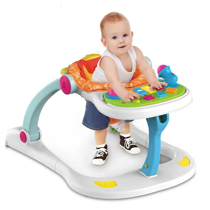 simple round baby walker