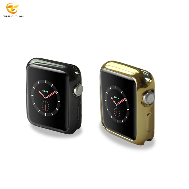 

High Quality Electroplating TPU Cover Case for Apple Watch Series 1 2 3 38mm/42mm