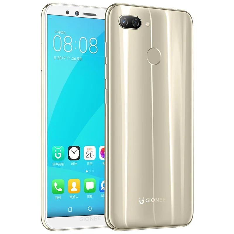 

Factory Price Original Gionee F6 Mobile Phone Android 7.1 4G LTE Snapdragon Octa Core 3+32G Global Network 5.7 18:9 Full Screen
