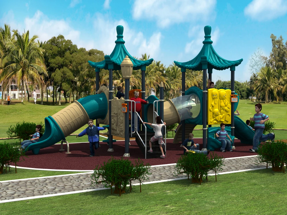 children slide outdoor playground, park structures