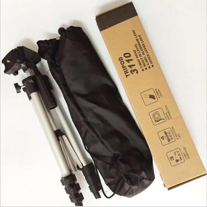 

Camera accessories aluminum silver 106cm tall portable foldable mini tripod, N/a