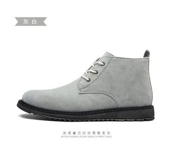 high neck leather shoes for mens