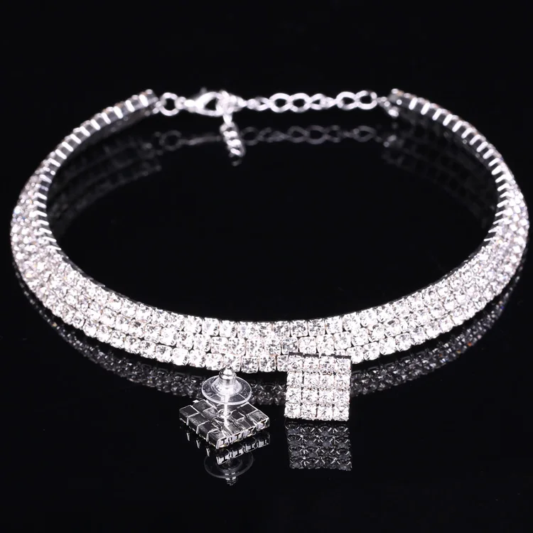 

XULIN Handmade Wedding Bridal Women Rhinestone necklace jewelry set