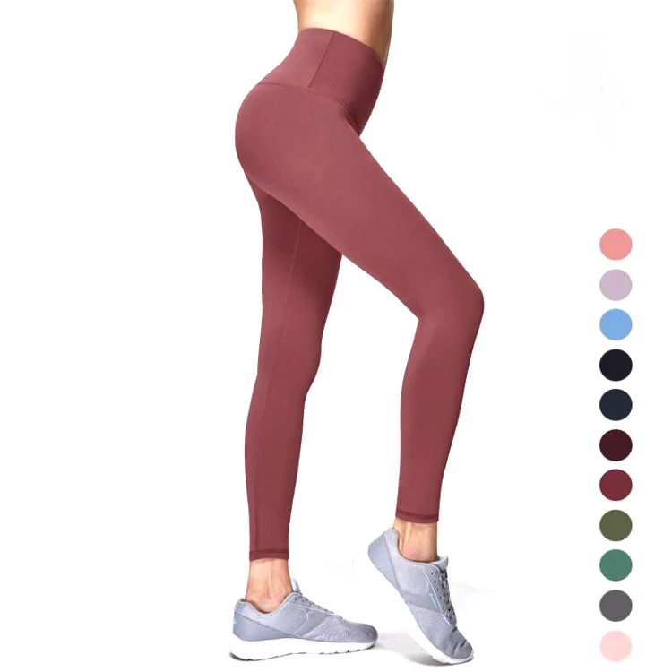 

Women High Waist Custom Compression Workout Sport Leggings Wholesale Running Gym Fitness Yoga Pants, Various colors