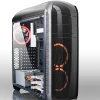 B09 ATX Desktop Computer Cabinet with ABS and Acrylic Front Pane for Gamingl / Transparent side Panel cpu cabinet computer case