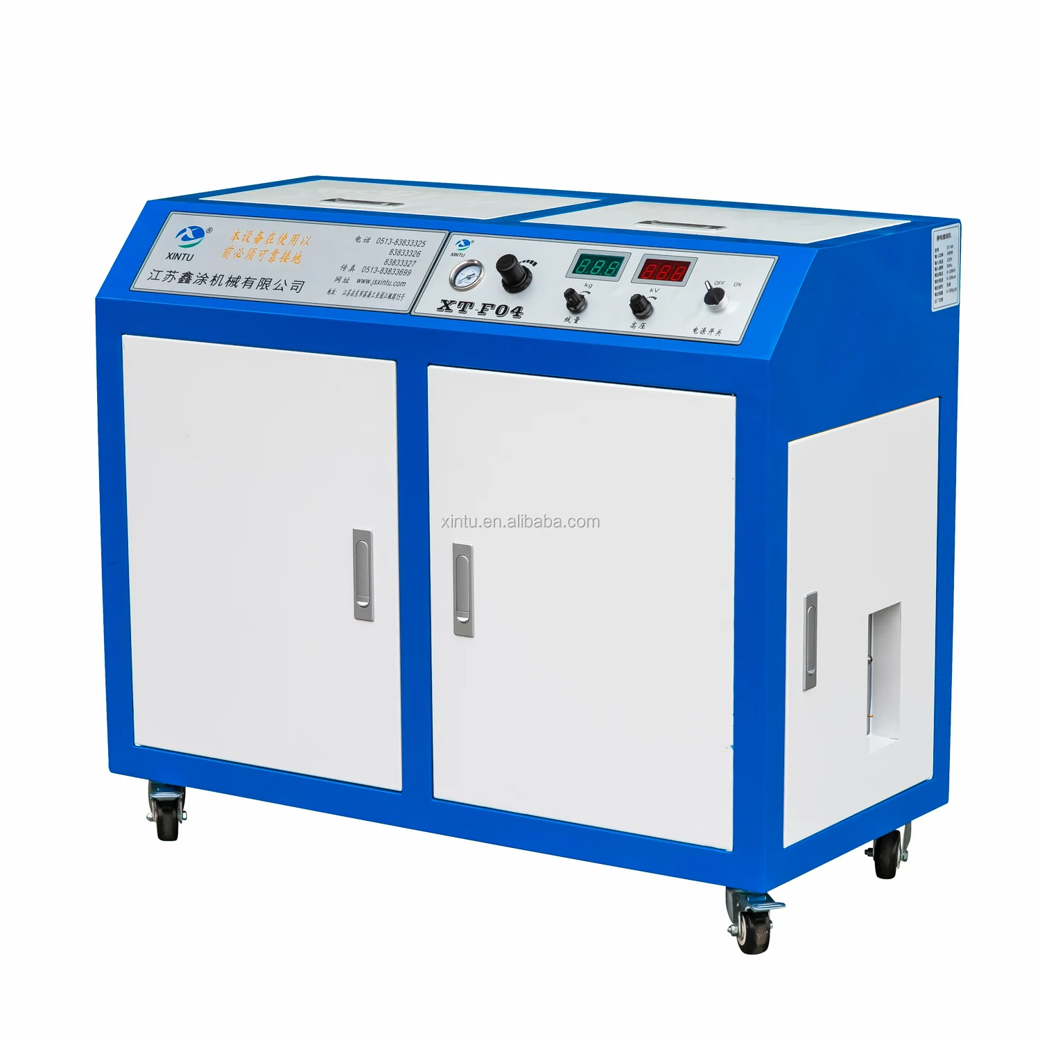 Xtf04 Electrostatic Velvet Flocking Machine For Testing Swab With