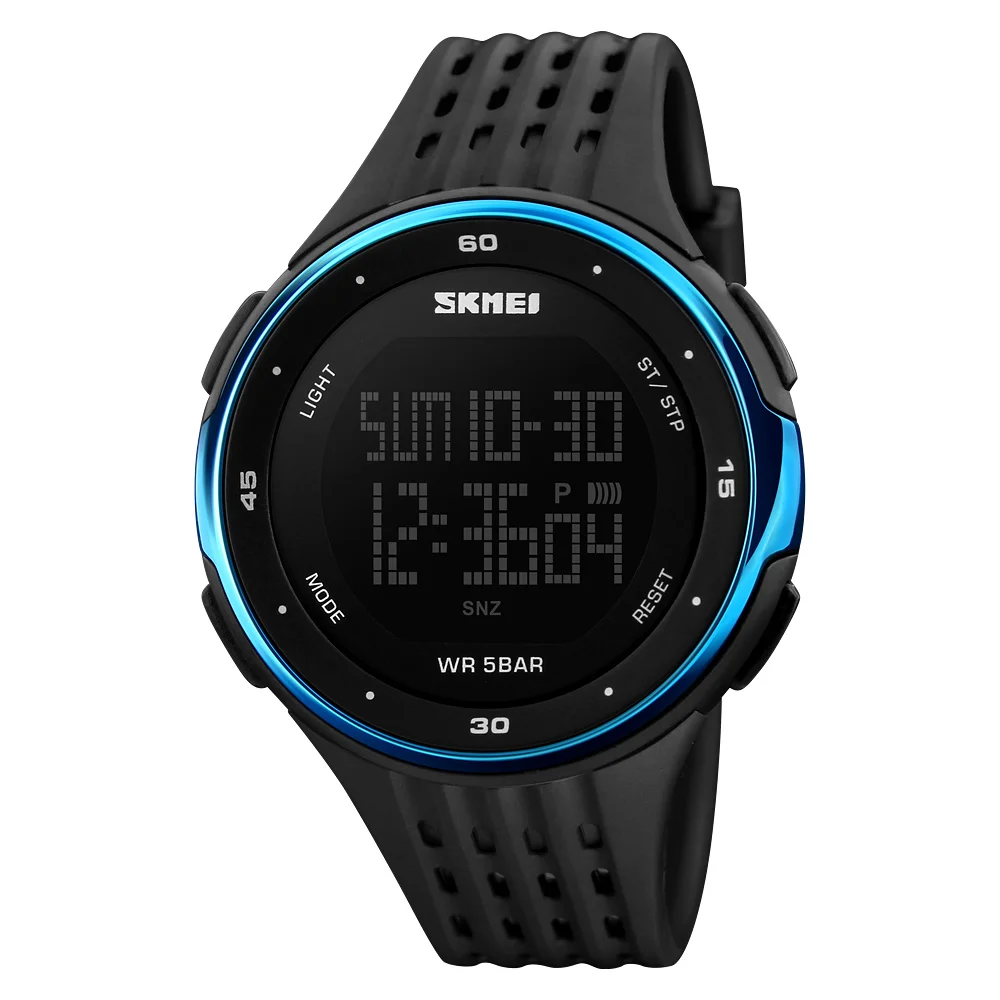 

skmei 1219 Digital Wristwatches Men Outdoor Sport Watches Chronograph 5 atm Waterproof Relogio Masculino