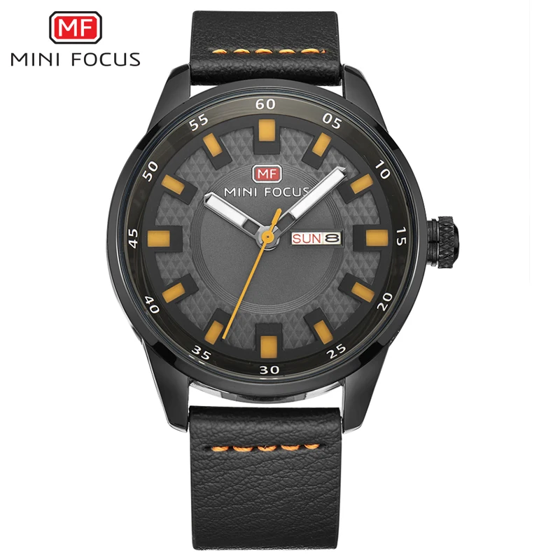 

MF0027G MINI FOCUS 2018 Brand Men Business Casual Quartz Watch Military Luxury Watch Relogio, Any color available