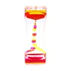 Promotional acrylic motion visual hourglass liquid oil sand timer