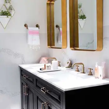 framed bathroom mirrors