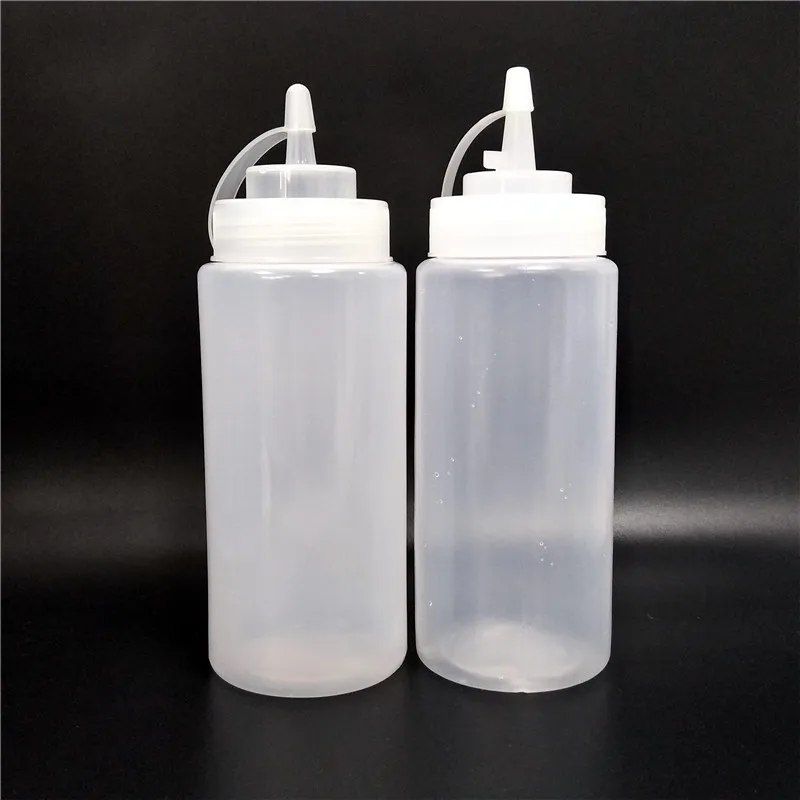 12oz/16oz/24oz Plastic Squeeze Bottle For Sauce Buy Squeeze Bottle
