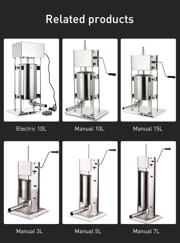 Sausage Filler Electric Sausage Filling Machine Commercial Sausage