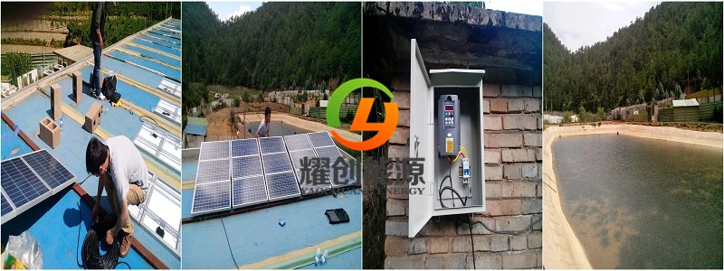 5.5kw 7.5HP Solar borehold Pump DC Brushless Motor Solar Submersible Deep Well Pump for irrigation