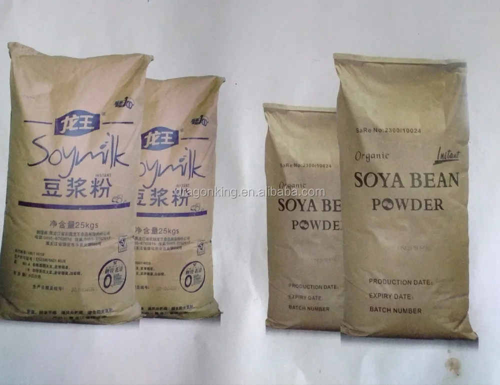 
High Protein Pure Organic instant soya milk powder energe drink 