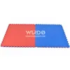 Hot sale red blue color eva interlocking exercise mat judo karate mat 4.0cm
