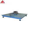 Buffer type floor scale